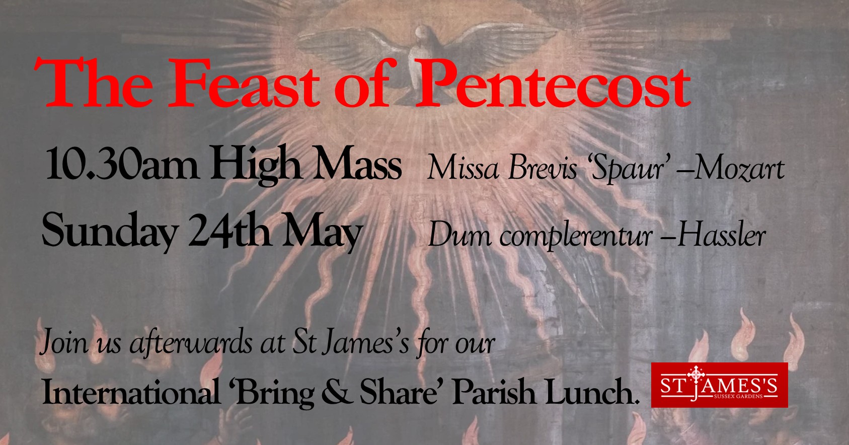 Pentecost Advert 2026